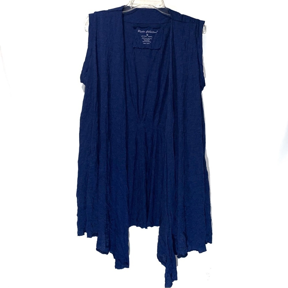 Pleats Collection Sleeveless Vest Women’s Medium